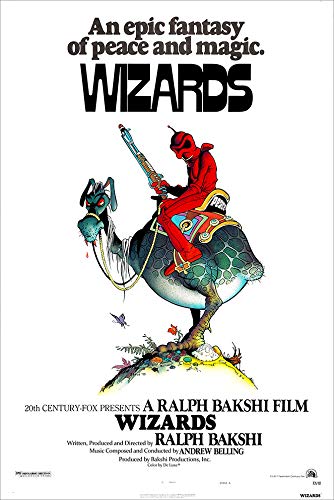 Amazon.com: Wizards (Peace) Movie Poster - 24